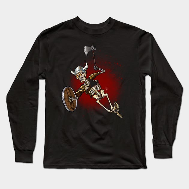 Undead warrior Long Sleeve T-Shirt by Eltricky